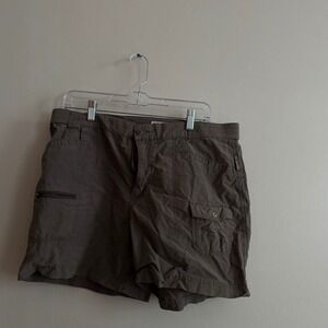 Columbia Sportswear Women's Casual Hiking Cargo Shorts S Large Olive Gorpcore